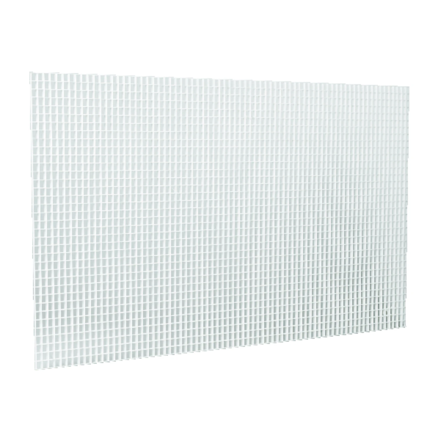 Egg Crate, White, Open Grid, .5-in. X 2 X 4-ft.