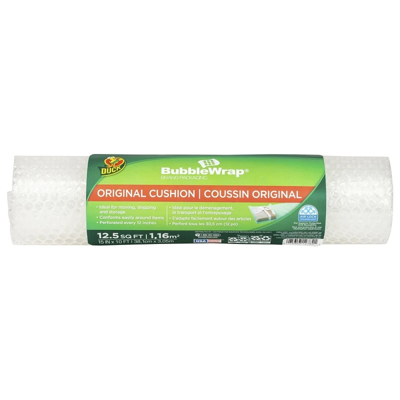 Bubble Wrap, 16 In. X 9 Ft., (12-sq. Ft.)