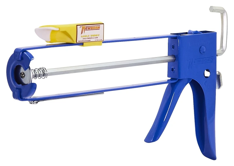Professional Steel Skeleton Caulking Gun, 10:1 Thrust Ratio, 1/10 Gallon Capacity