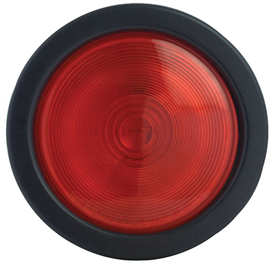 4-inch Incandescent Stop, Tail & Turn Light Kit With Rubber Grommet And Plug