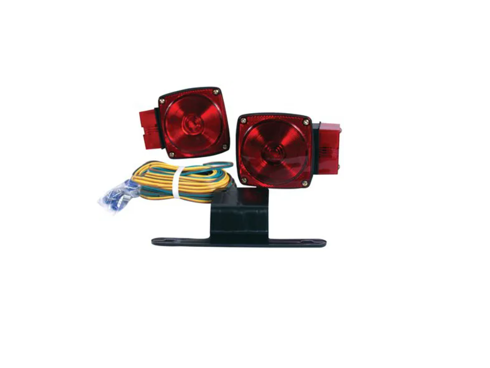 Trailer Light Kit For Trailers Over 80" With Wire Harness And Accessories