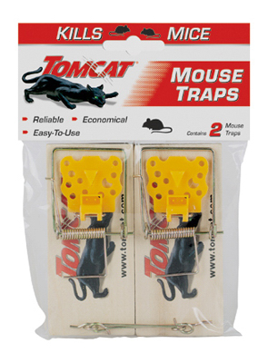 2-pack Wooden Mouse Traps