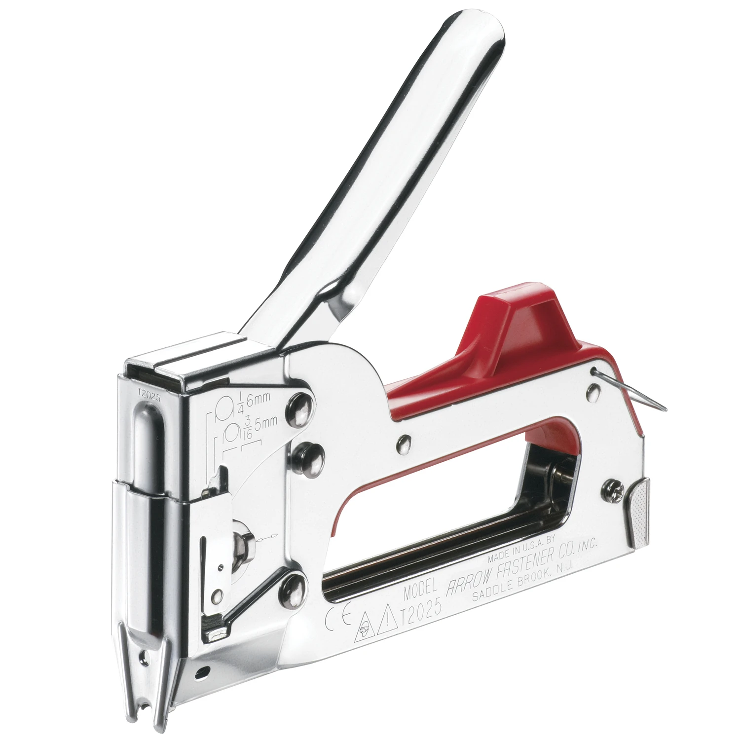 T-2025-6 Dual Purpose Stapler And Wire Tacker, 1/4 In Leg Length