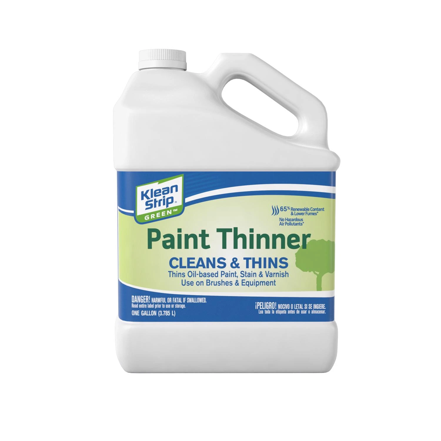 Gkgp75ca Green Paint Thinner, 1 Gallon, Low-voc, Milky White
