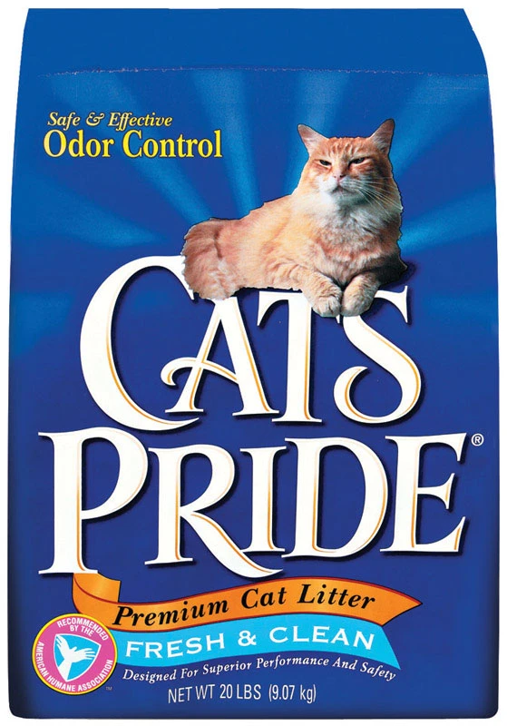 Fresh And Clean Scent Cat Litter 20 Lb - Premium Odor Control