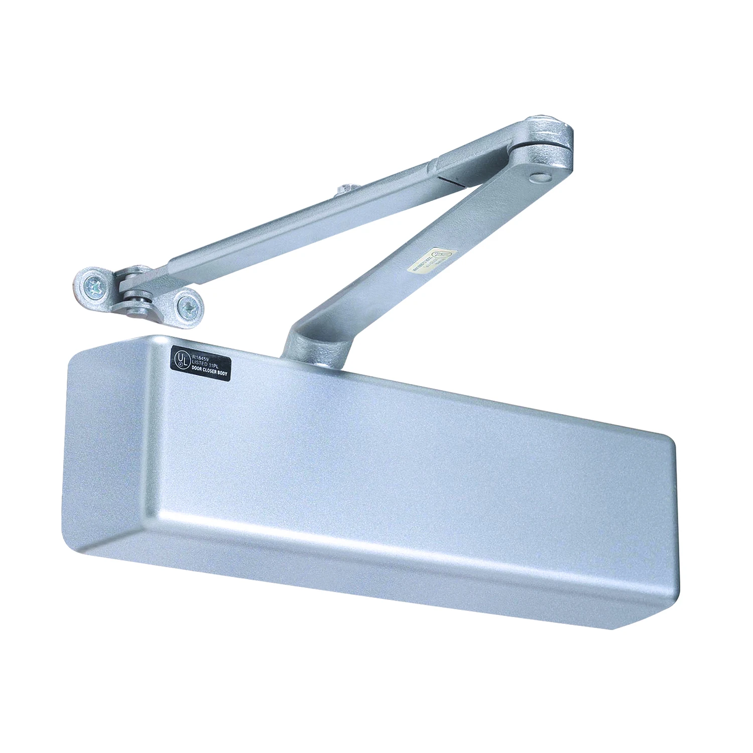 900 Series Dc100075 Adjustable Door Closer, Aluminum Finish, Size 1-6