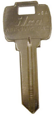 Falcon Nickel Plated House Key, Fa2 / A1054wc (10-pack)