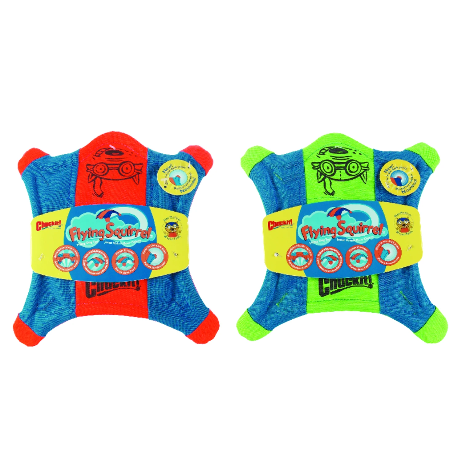 Flying Squirrel Dog Toy