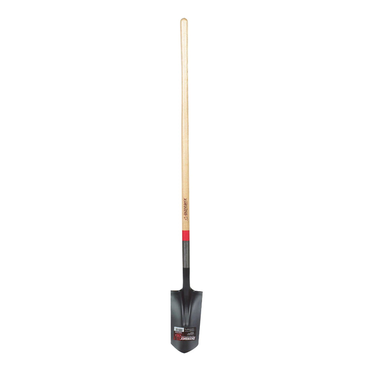 47115 Ditch Shovel, 5-3/4 In W Blade, Steel Blade, Hardwood Handle, 48 In L Handle