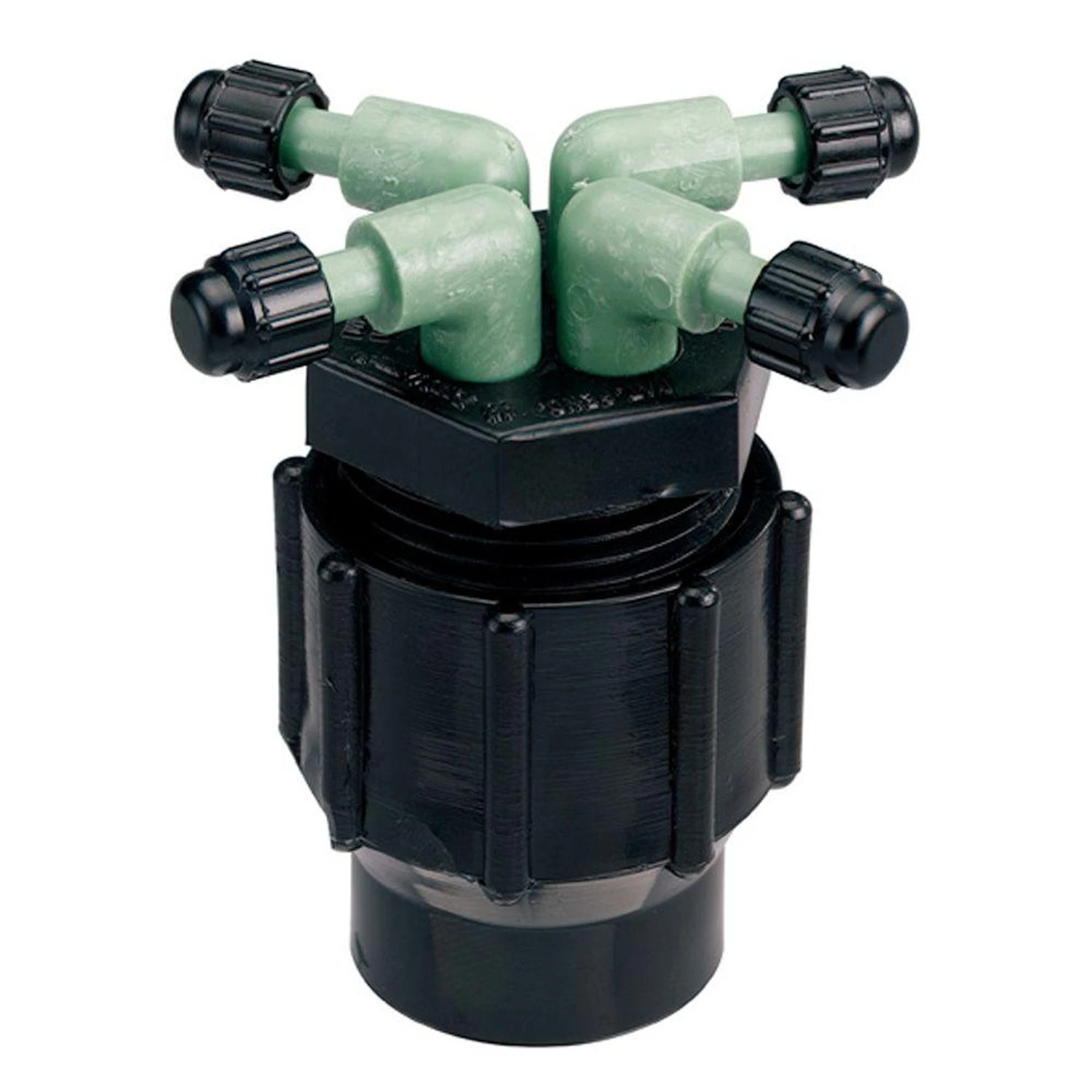 Drip Watering Manifold, 4-port, Full-flow