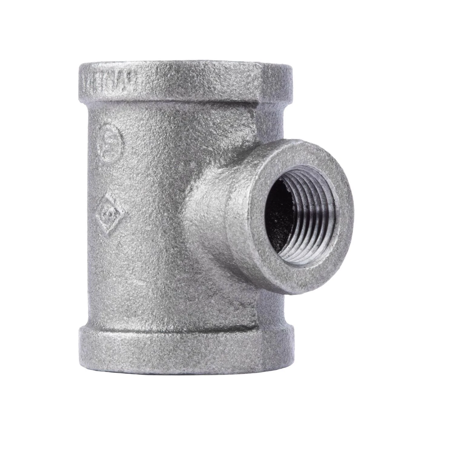1/8 In. Fip Black Malleable Iron Tee - Model 310ut-18