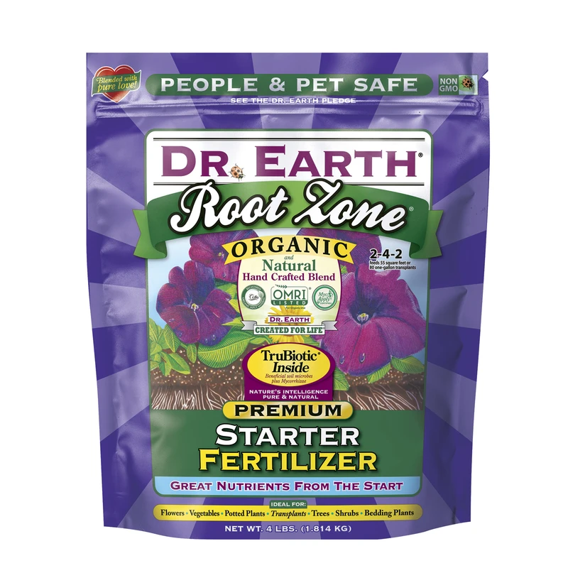 Root Zone 4 Lb. Organic Starter Fertilizer 2-4-2 For All Plants