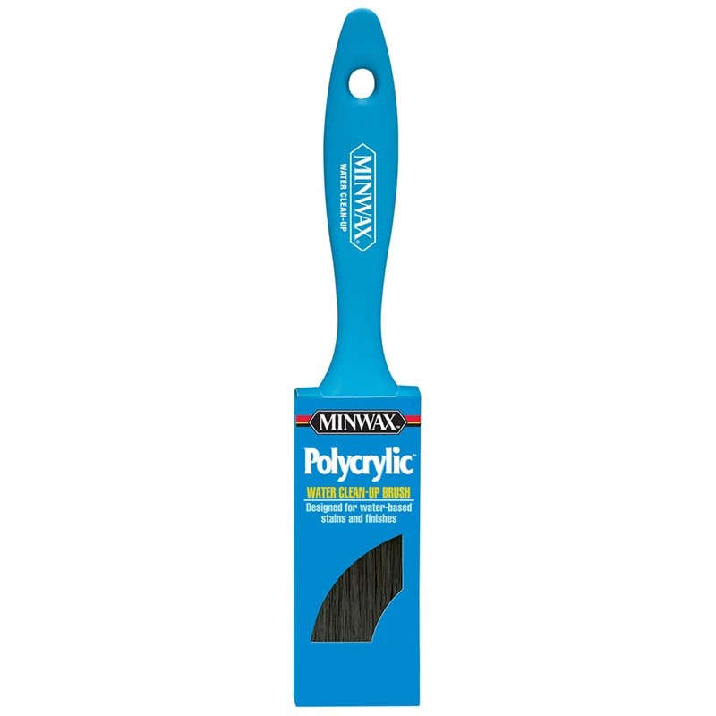 2-inch Tapered Nylon Polycrylic Brush For Smooth Water-based Finishes