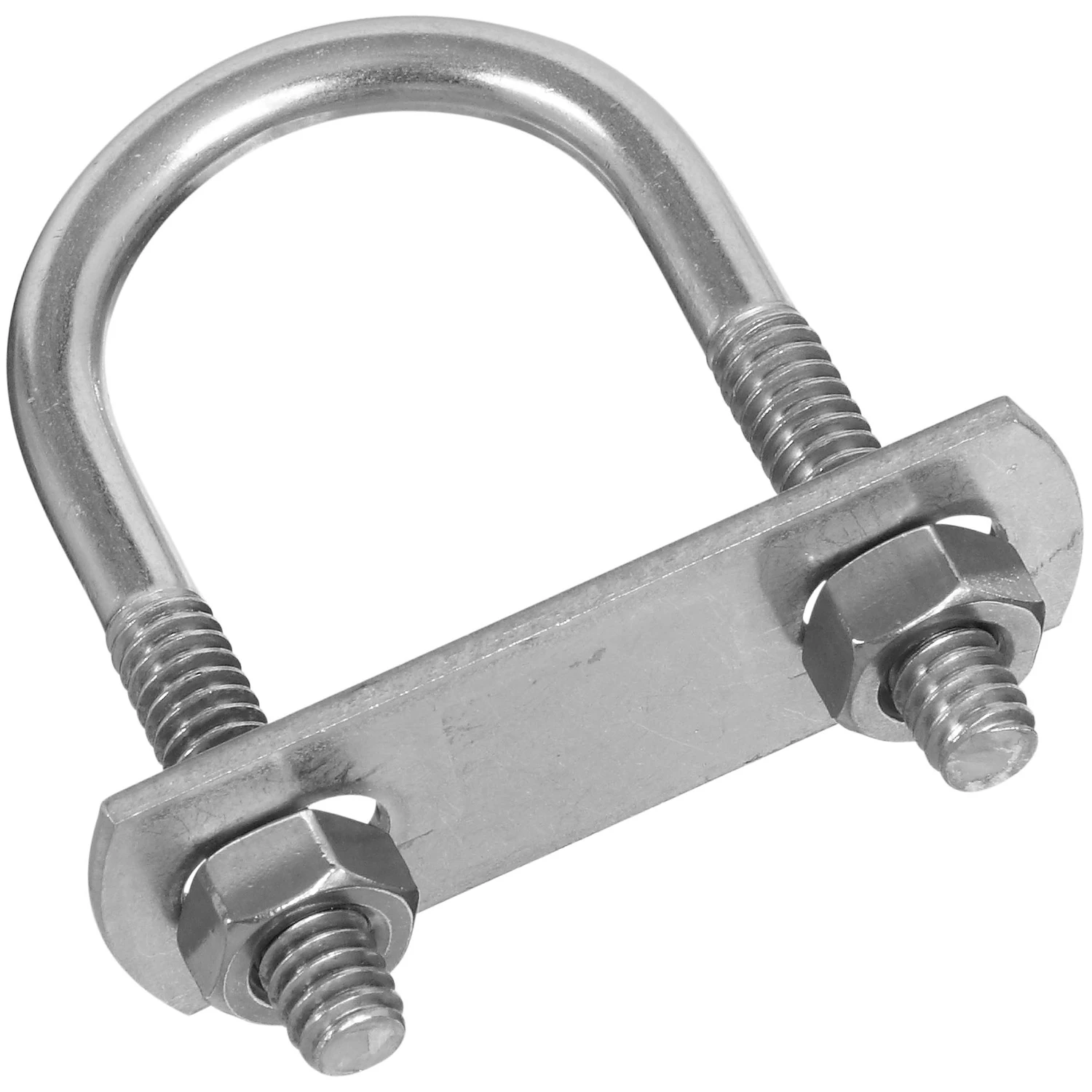 U-bolt, Stainless Steel, 1/4 X 1-1/8 X 2-1/4 In.