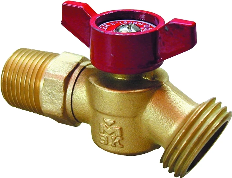 B & K Proline Quartermaster Series 3/4 In. Mip X 3/4 Male Hose Thread No-kink Hose Bibb