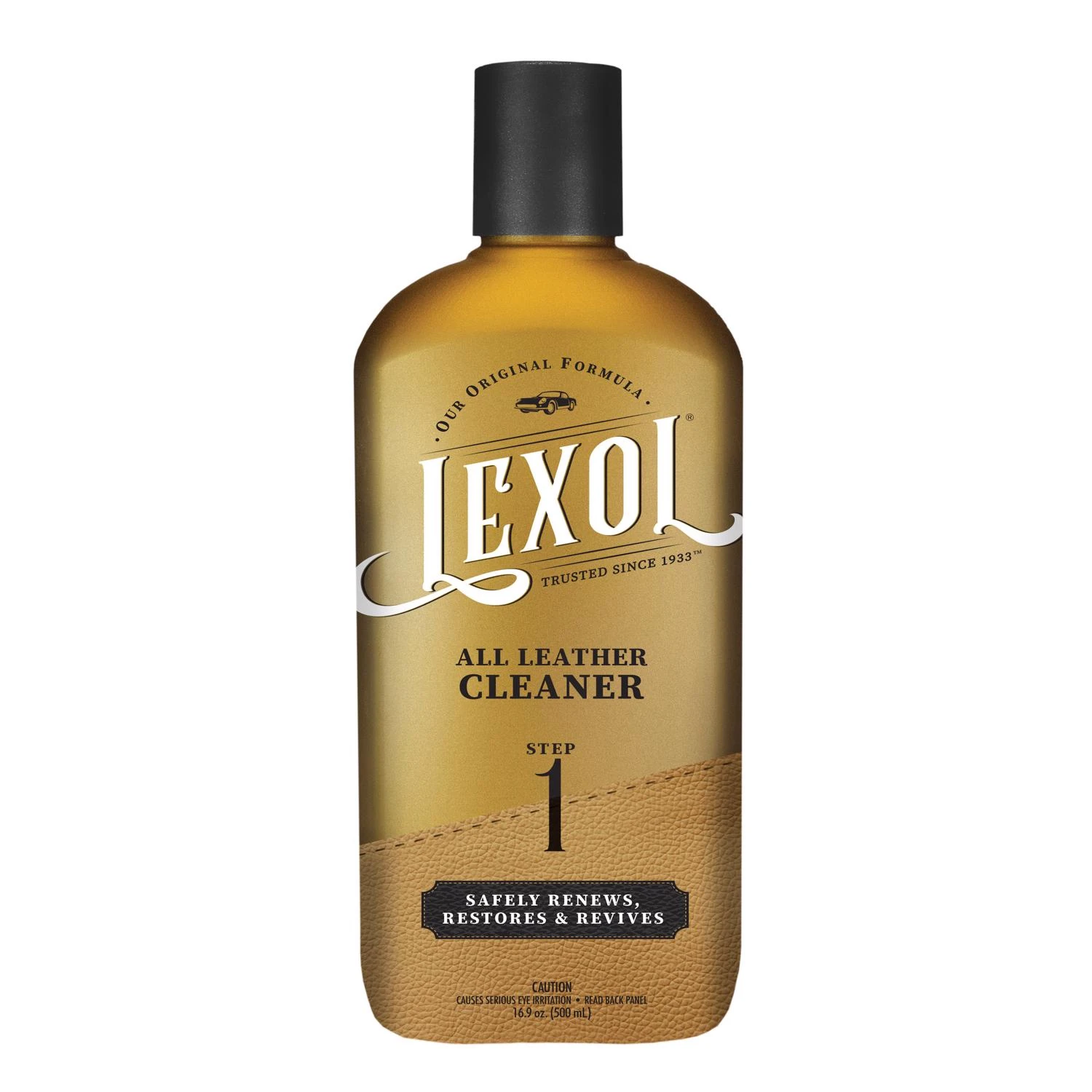 Step 1 Leather Cleaner 16.9 Oz Liquid - Ph Balanced For All Leather Types