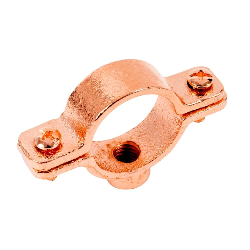 Copper Plated Split-ring Tubing Pipe Hanger, 3/4-inch