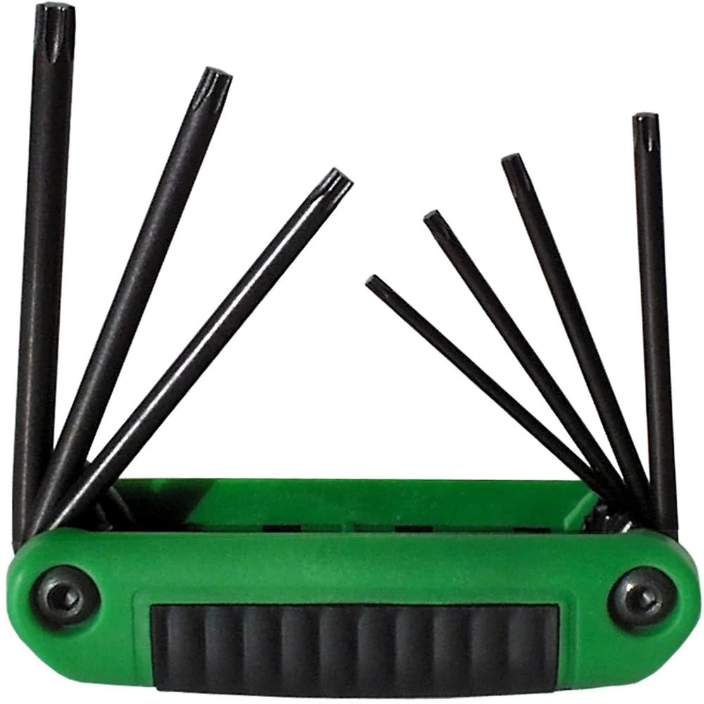 Ergo-fold 7-piece Tamper Resistant Torx Hex Key Set T10-t40