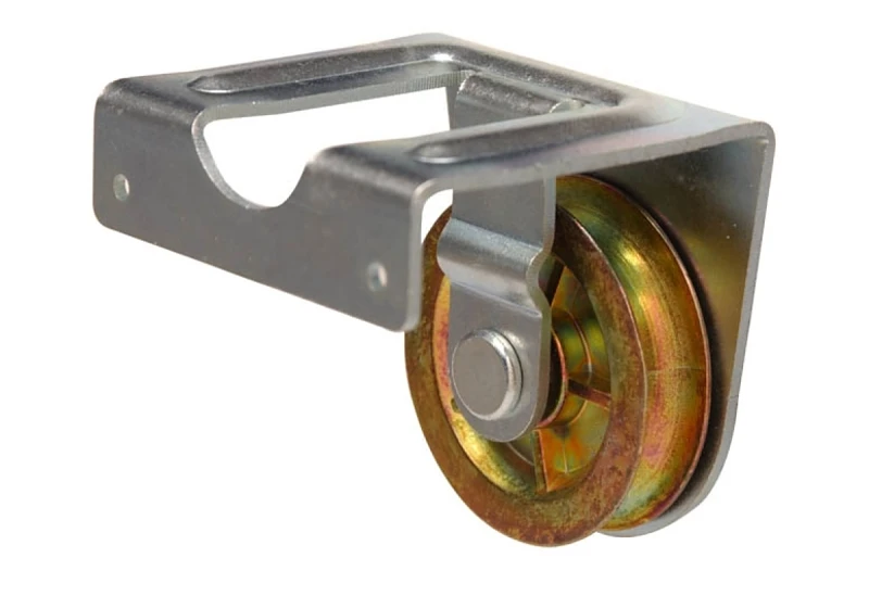2 In. Heavy Duty Zinc Plated Steel Fixed Eye Joist Mount Pulley