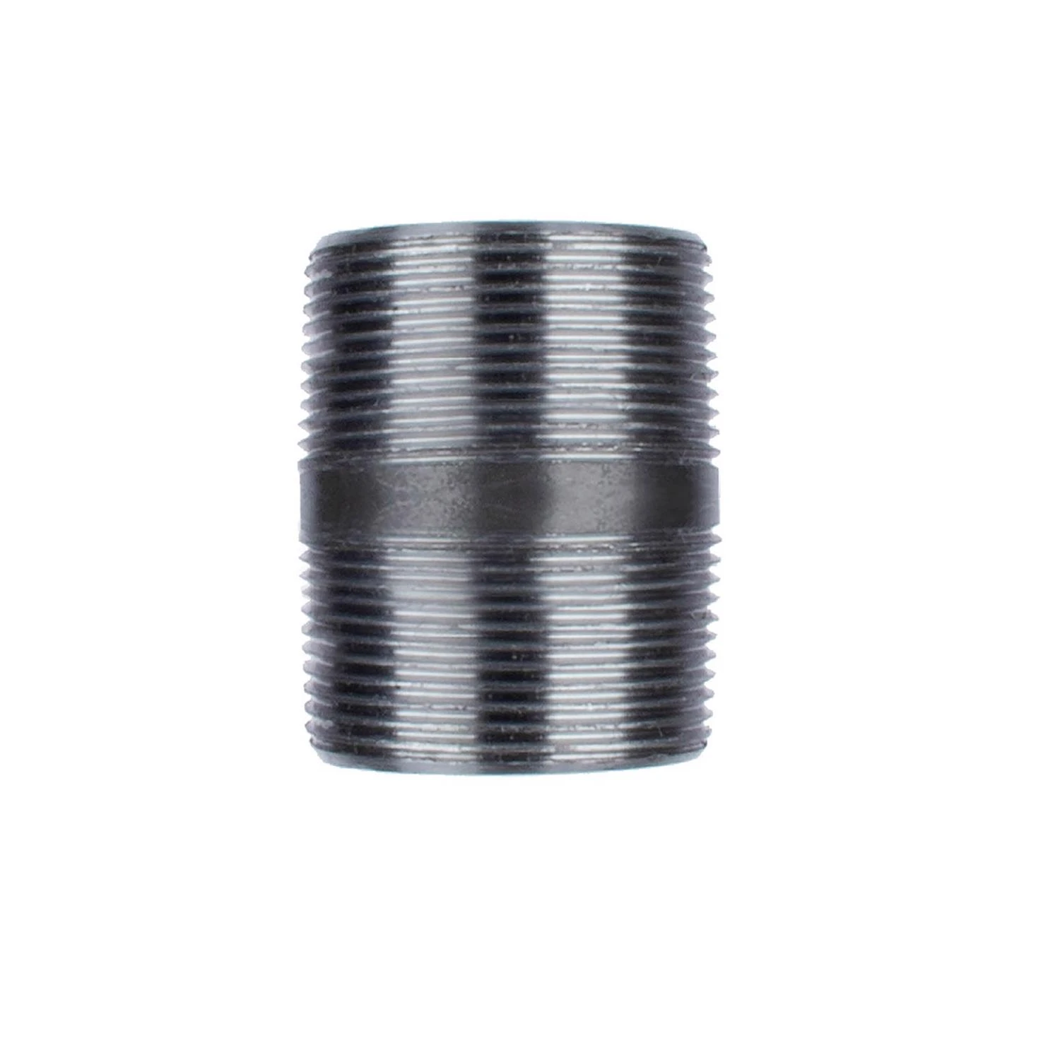1-1/4 In. Mip X 1-1/4 In. D Mip Black Steel 3 In. L Nipple