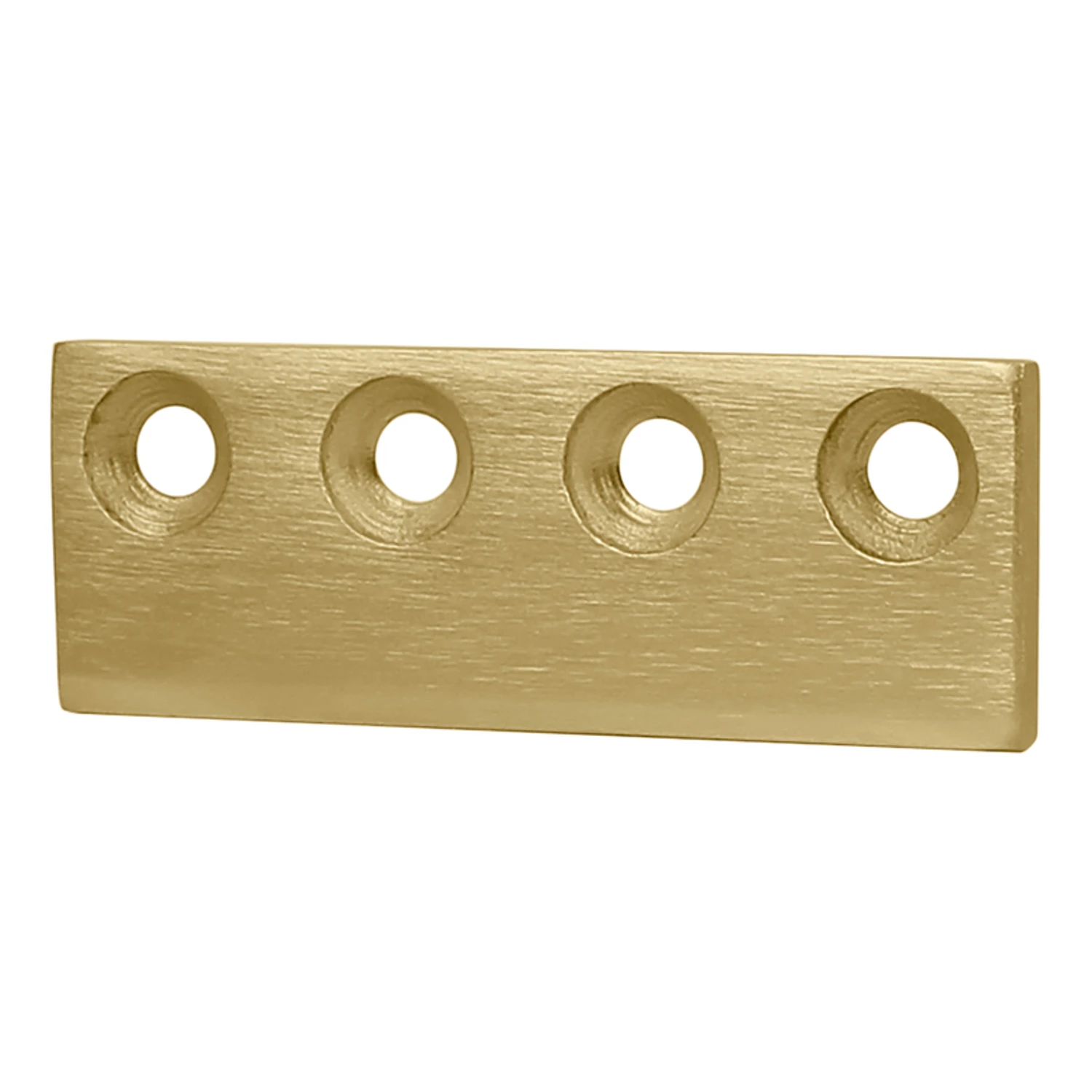 Sliding Door Connecting Adaptor, Brushed Gold