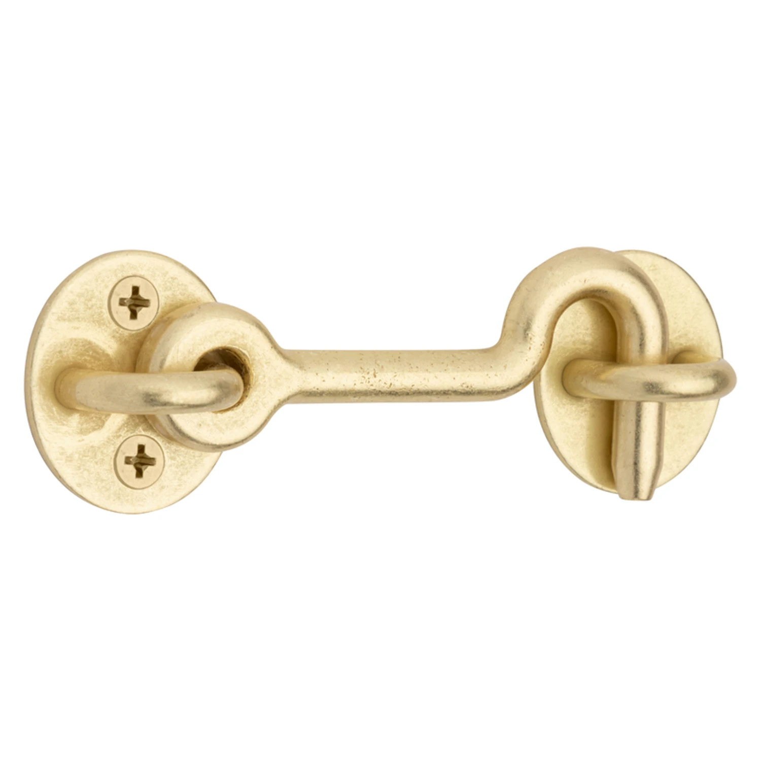 V1020 Brushed Gold Privacy Hook For Sliding Doors - Steel Construction