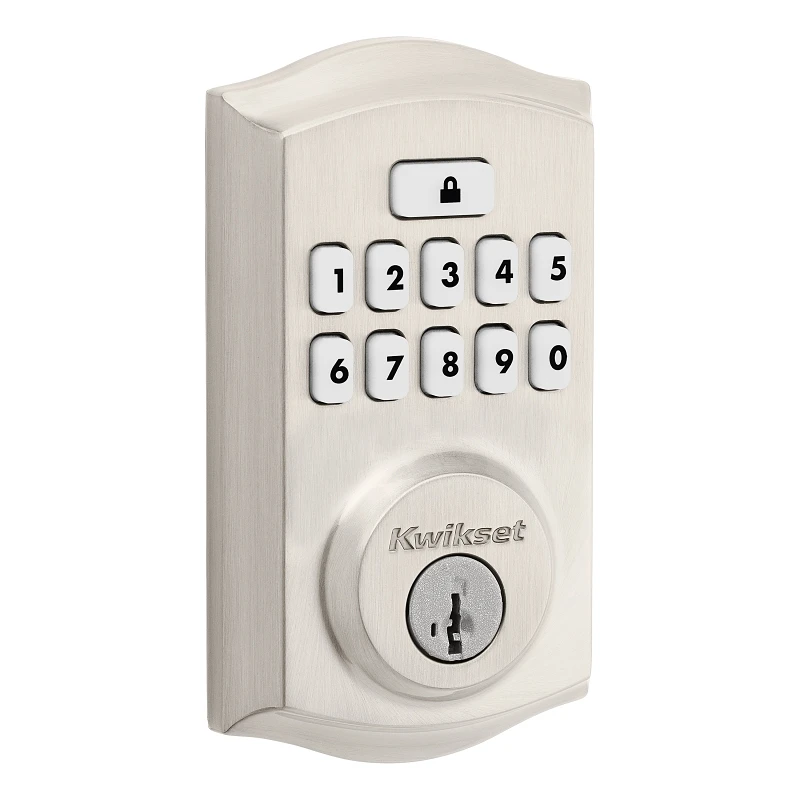 Signature Series Smartcode Satin Nickel Electronic Deadbolt 9260 Trl 15 Smt Cp