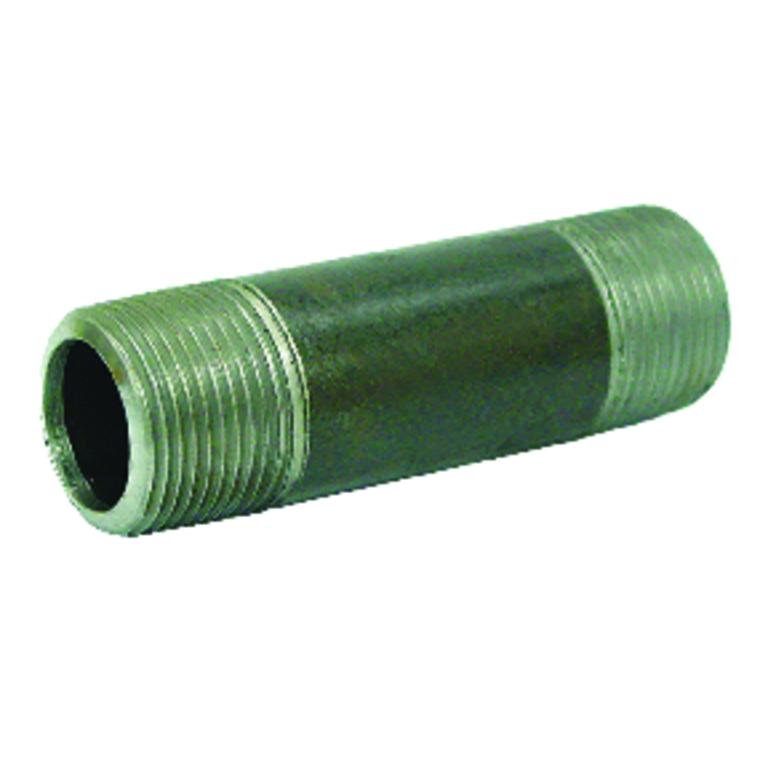 1/2 In. X 10 In. Mpt Galvanized Steel Nipple - Schedule 40
