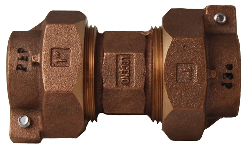 1 In. Cts Pack Joint X 3/4 In. D Bronze Union - Lead-free