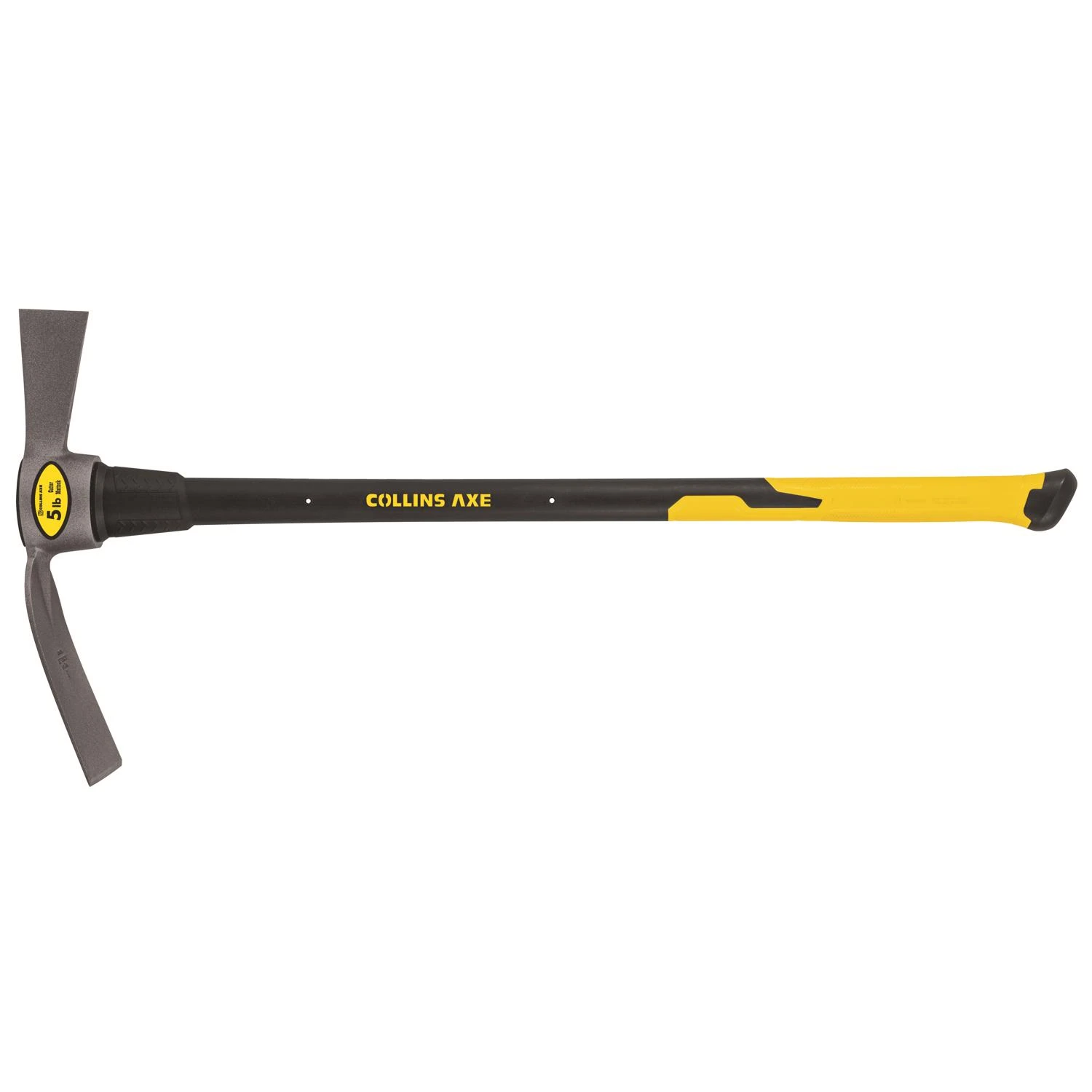 5 Lb Cutter Mattock With 36 In. Fiberglass Handle For Heavy-duty Digging