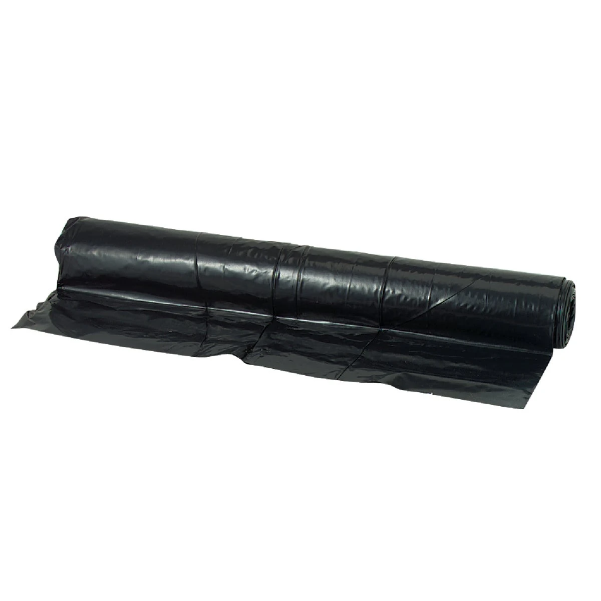 Polyethylene Film, Black, 4-millimeter, 12 X 100-ft.