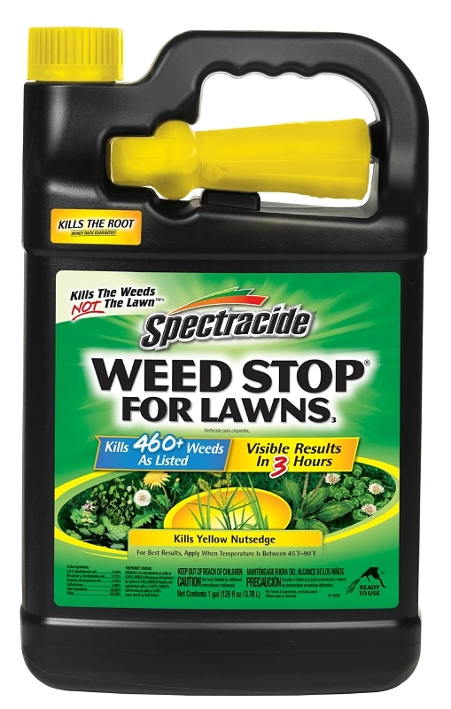 Weed Stop For Lawns 1 Gallon Ready To Use Trigger Spray Weed Killer