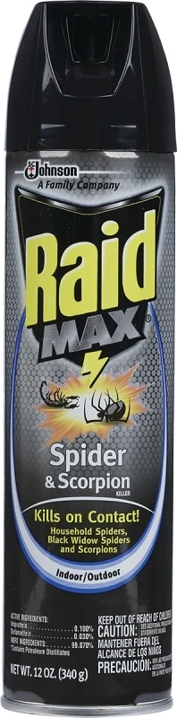 Max 12 Oz Spider & Scorpion Killer Aerosol - Indoor & Outdoor Use