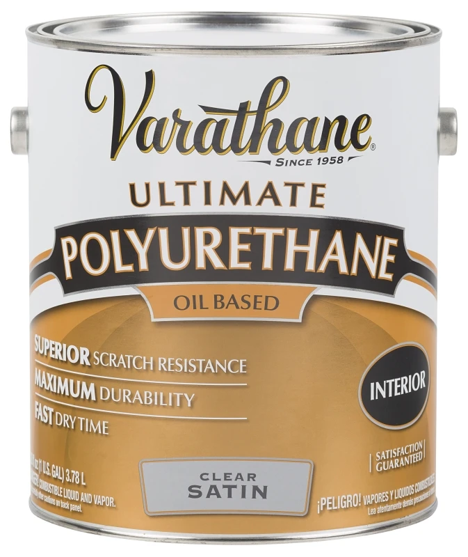 Voc Satin Interior Polyurethane, 1 Gallon, Oil-based Finish