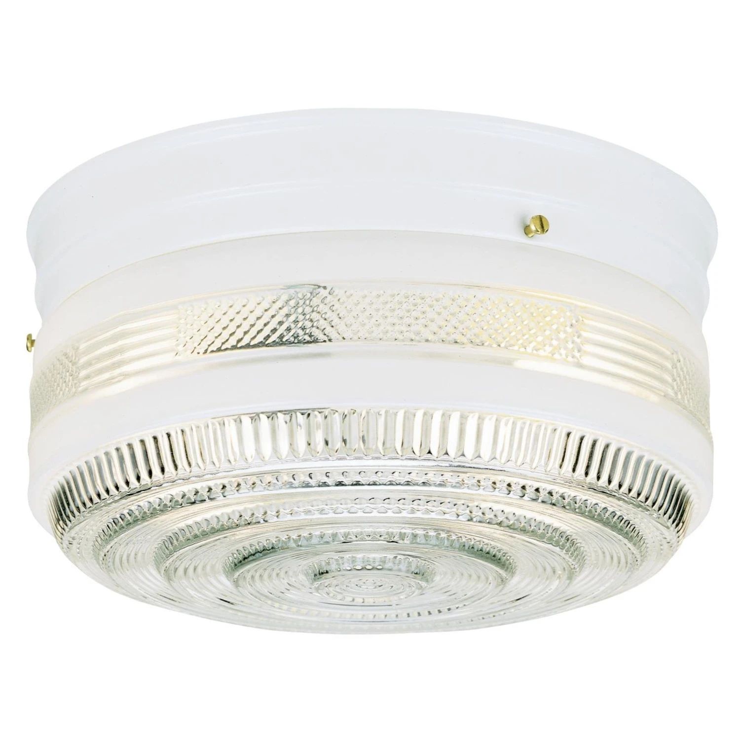 5-1/4 In. H X 10-3/4 In. W X 10.75 In. L Flush Mount Ceiling Light