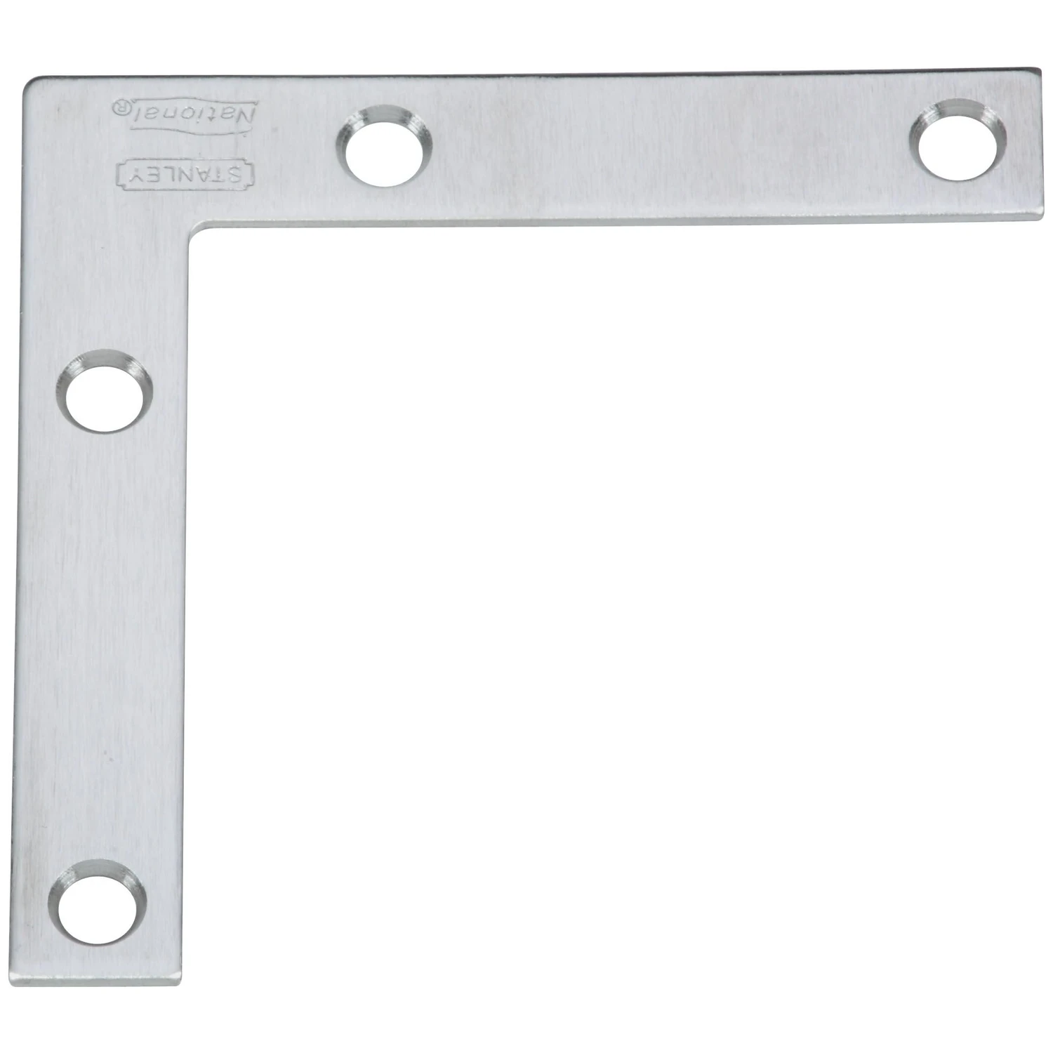 V417 3 In. X 1/2 In. Stainless Steel Flat Corner Brace