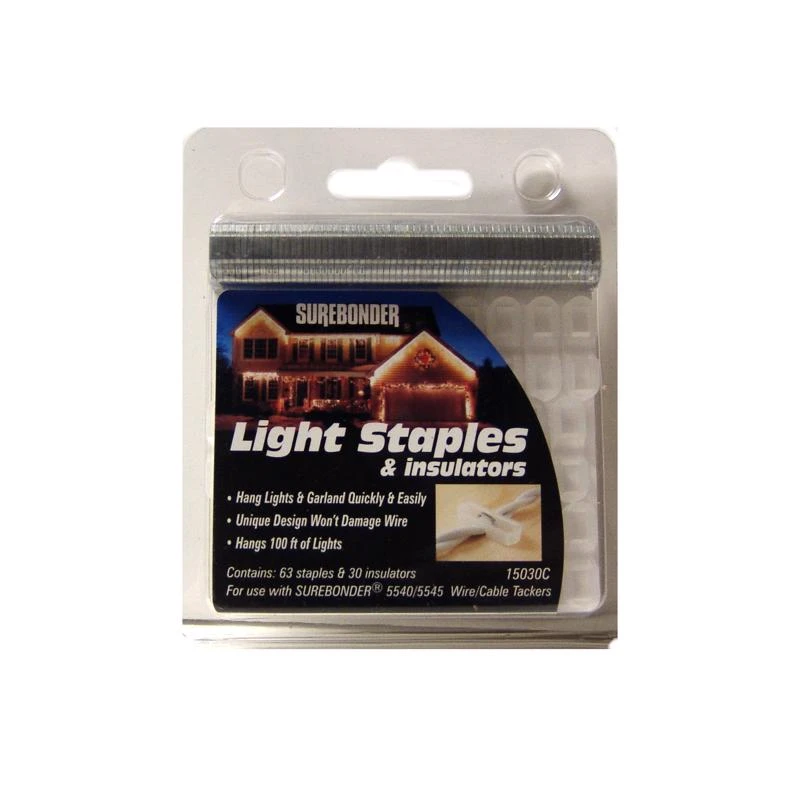 Holiday Light Staple/insulator