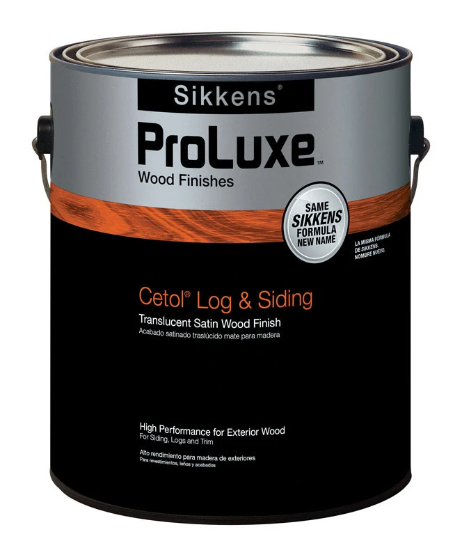 Cetol Log And Siding Transparent Satin Butternut Oil-based Wood Finish 1 Gallon