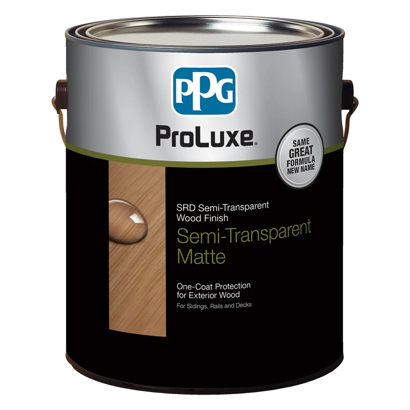 Proluxe Srd Transparent Matte Wood Finish Natural Oak 1 Gallon