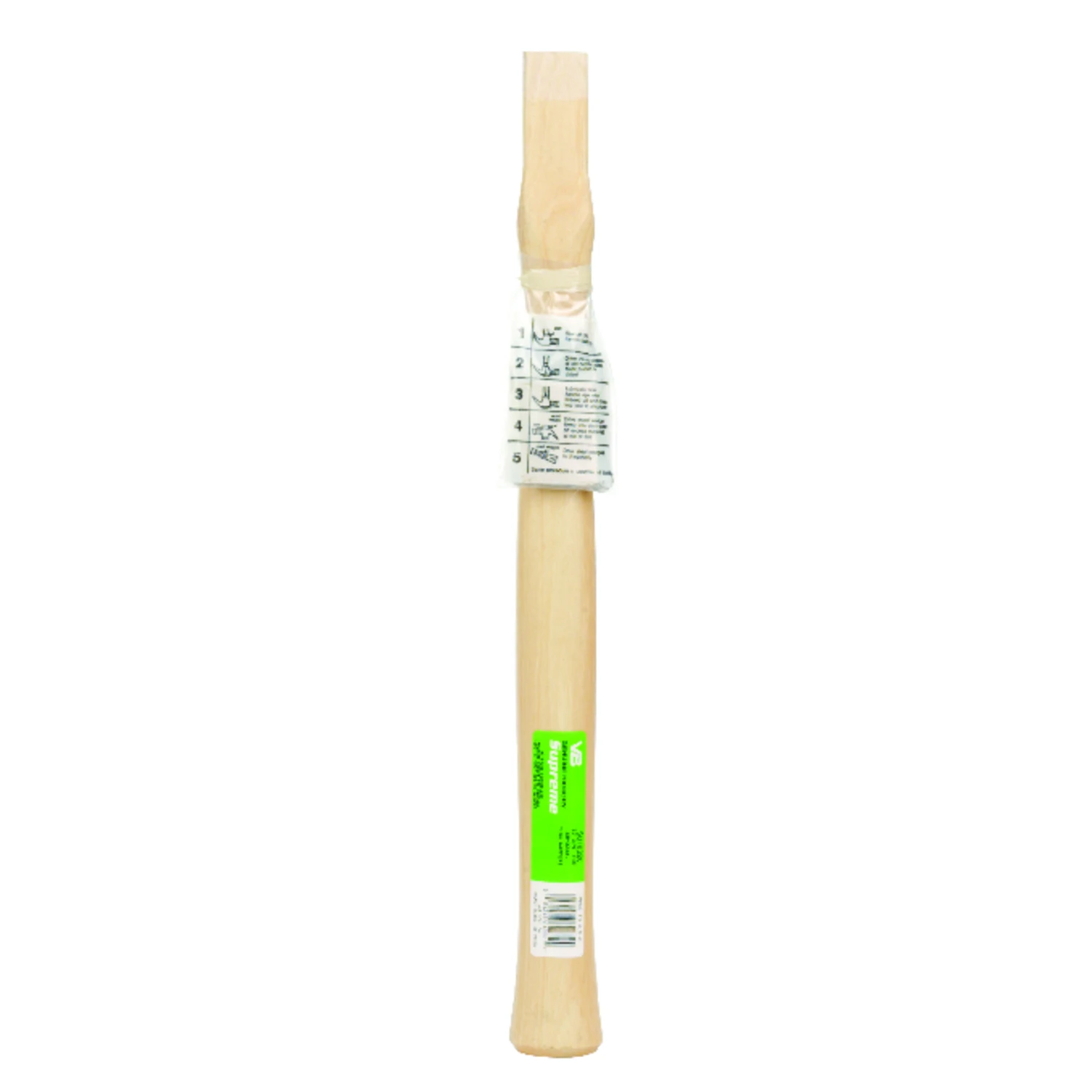 18-inch Replacement Handle For 28–32 Oz Claw Hammers — Hickory, Fits Vaughan 606m/707m
