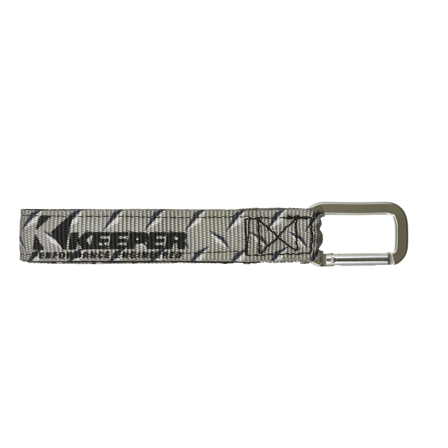Wrap -it-up Hook & Loop Carabiner Strap, Diamond Plate, 20 In.