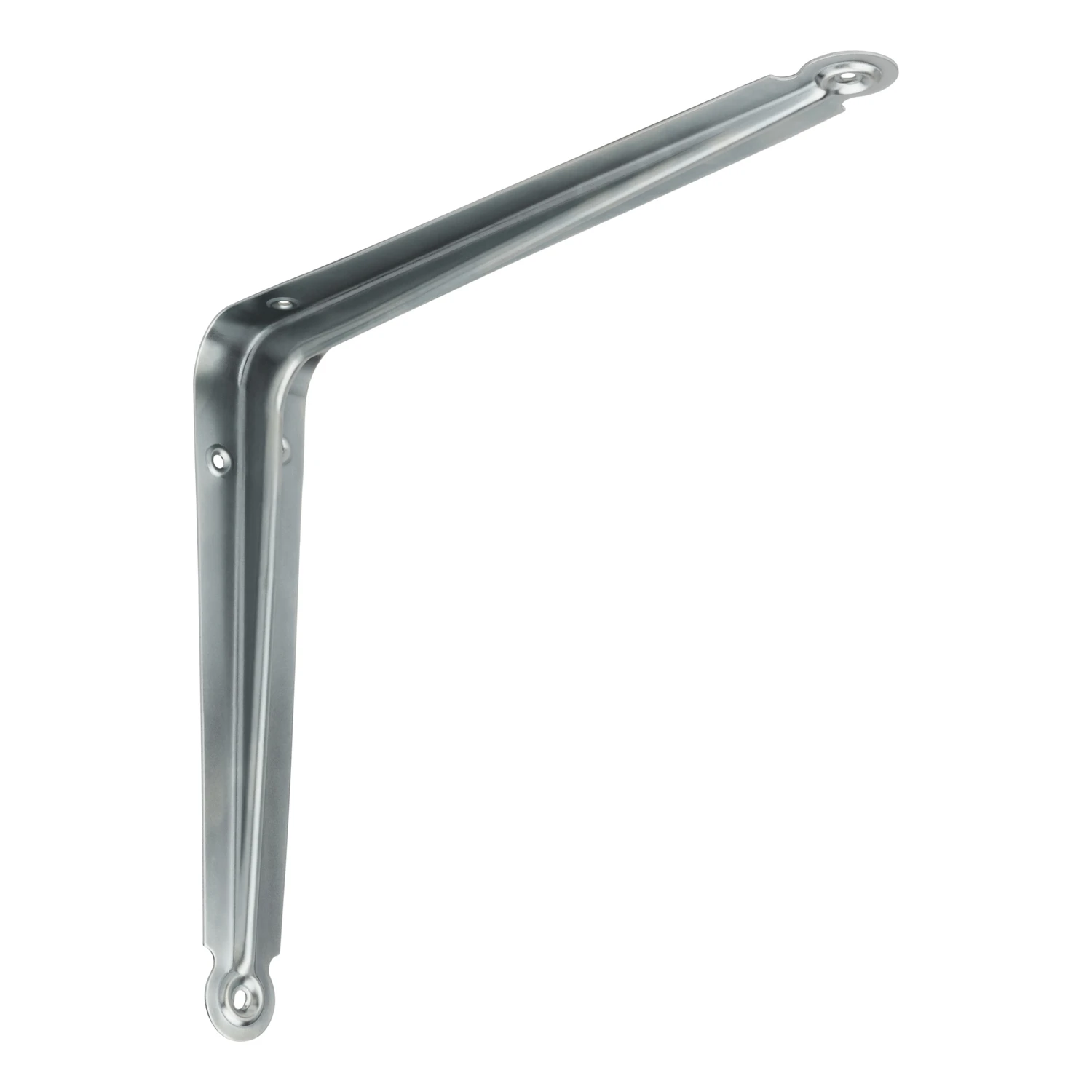 110bc 10 In. X 12 In. Zinc-plated Steel Shelf Bracket - 35 Lb Capacity