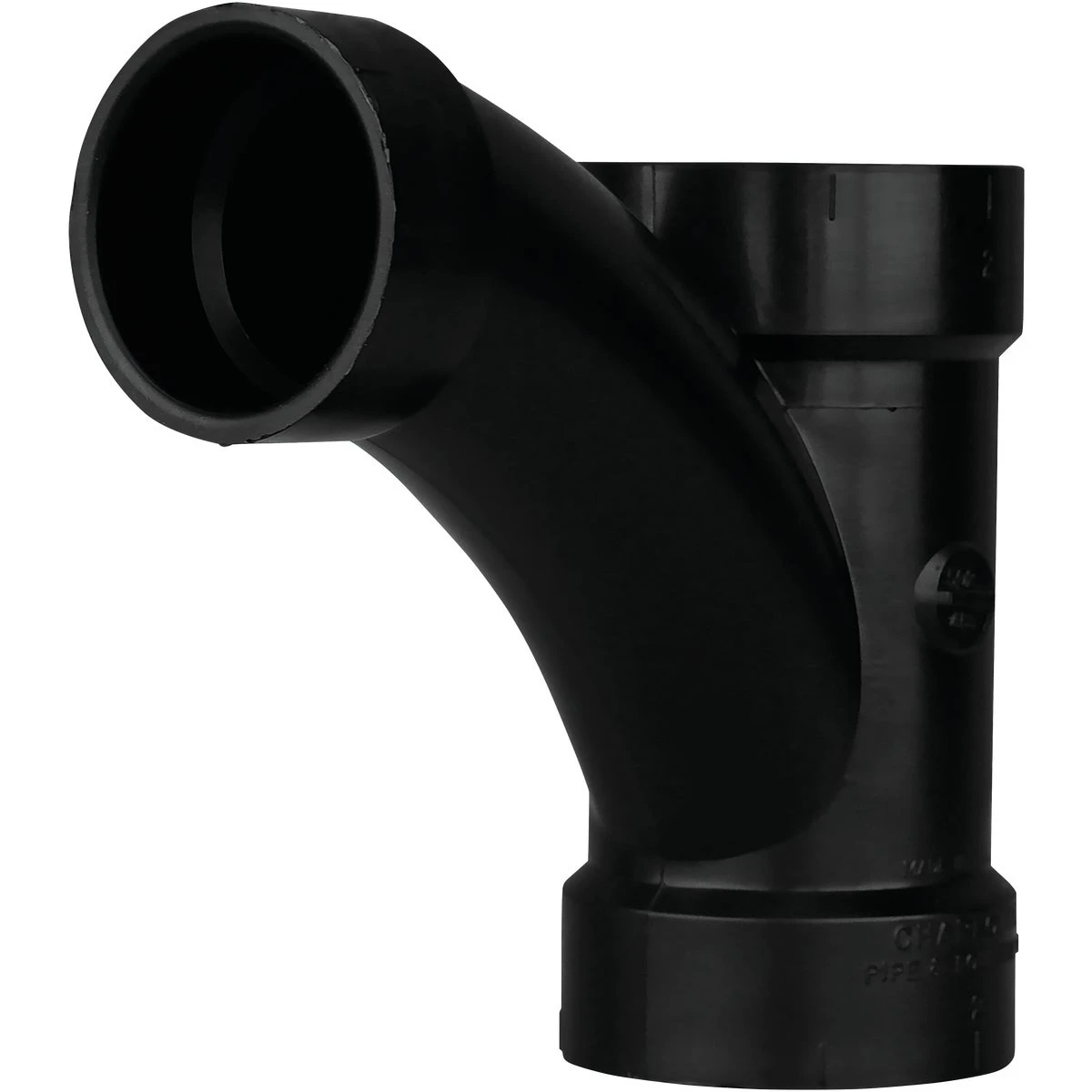 2 X 2 X 1-1/2 In. Hub X Hub X Hub Abs Wye Fitting
