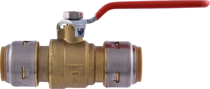 3/4-inch Lead-free Push-fit Ball Valve - Durable & Easy Install