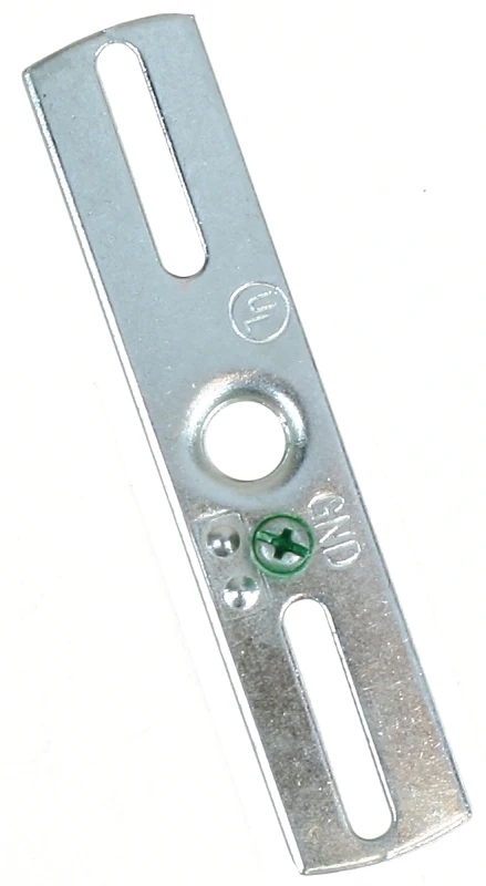 4-inch Zinc Flat Crossbar For Light Fixtures, 1/8 Ip Model 60204