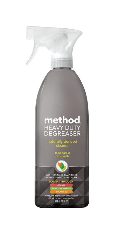Lemongrass Scent Heavy Duty Kitchen Degreaser 28 Oz Spray Bottle