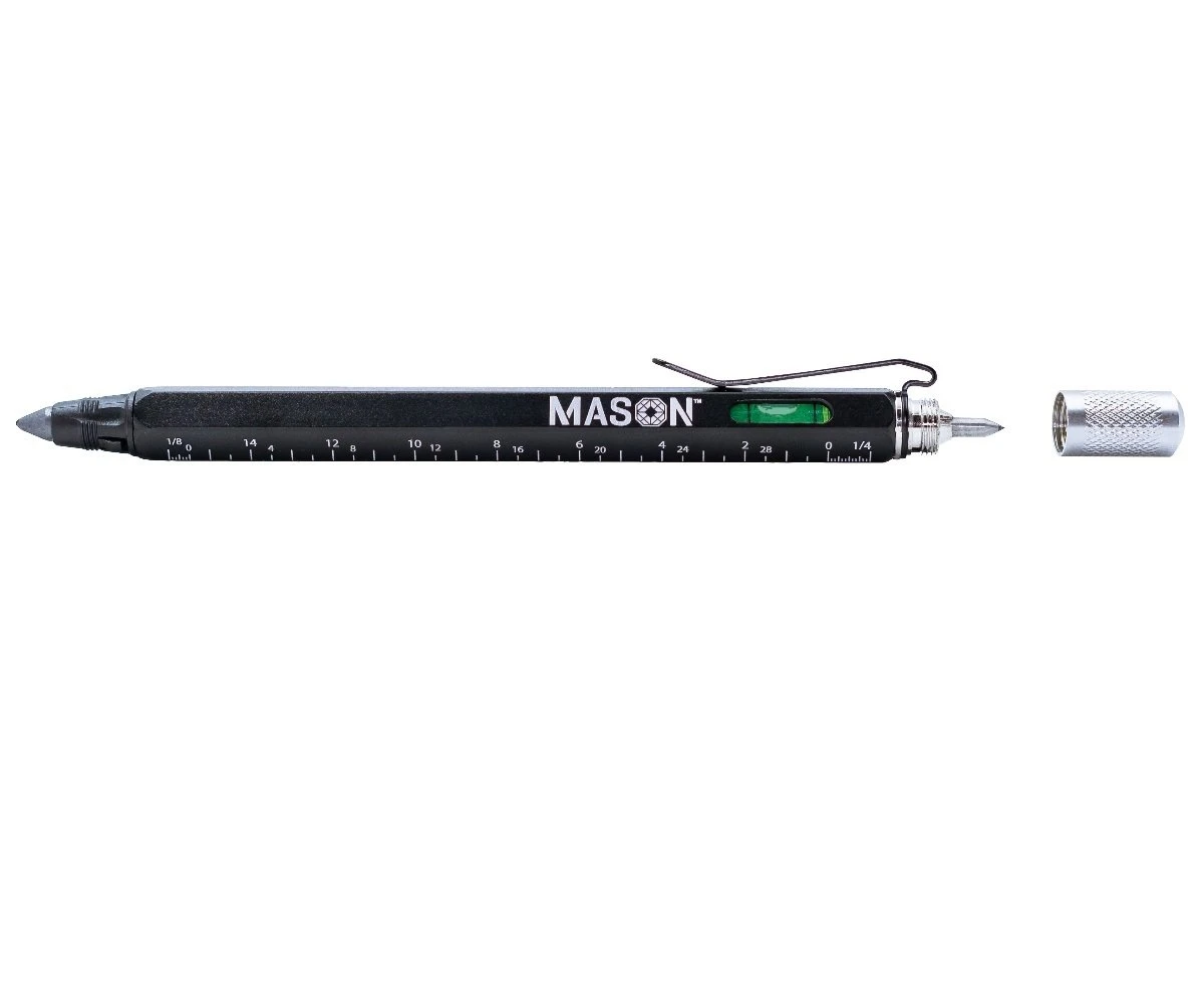 Builder's Multi-tool, 6-in-1 With Level, Ruler, And Scriber