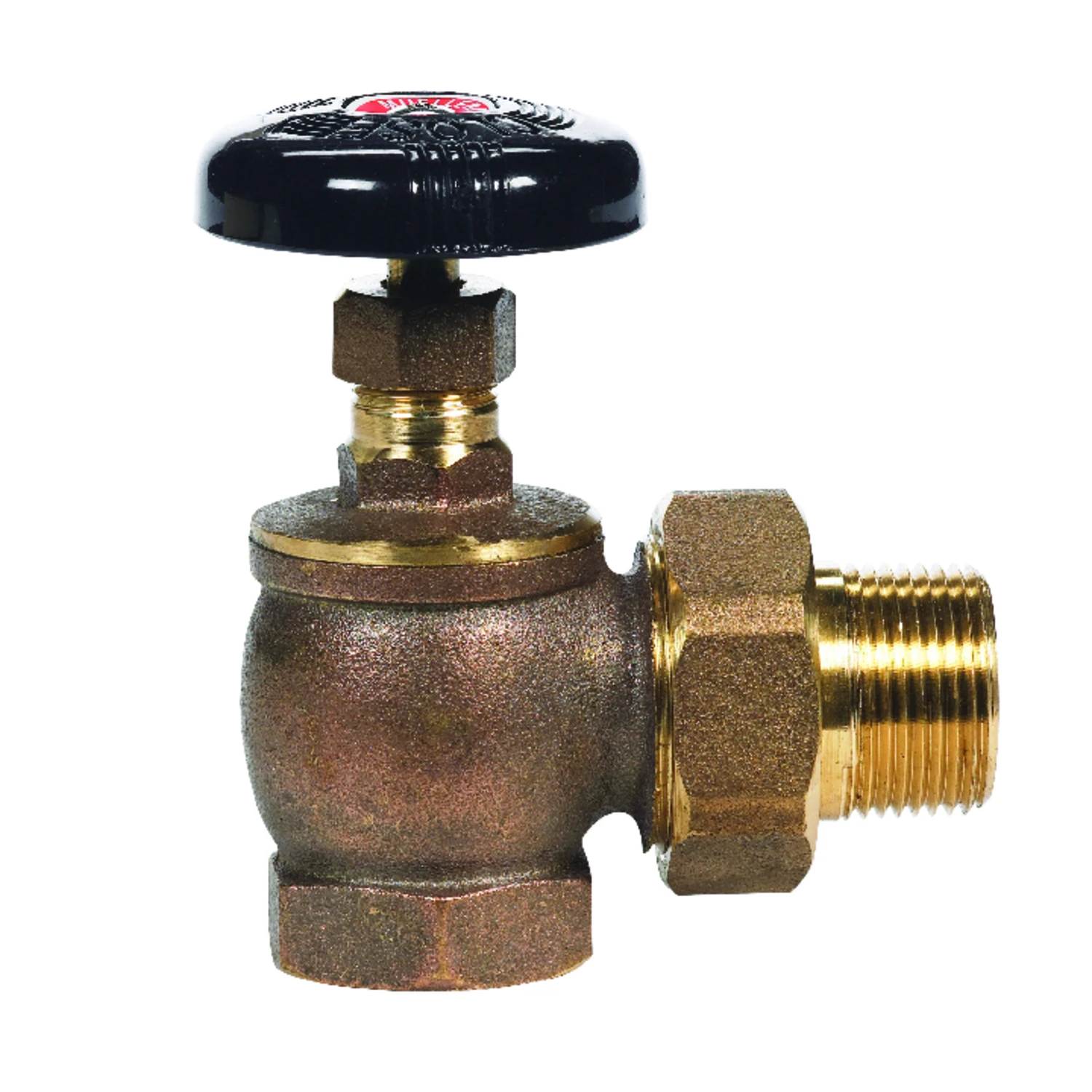 3/4 In. Mip Brass Radiator Valve For Low Pressure Steam And Hot Water Systems