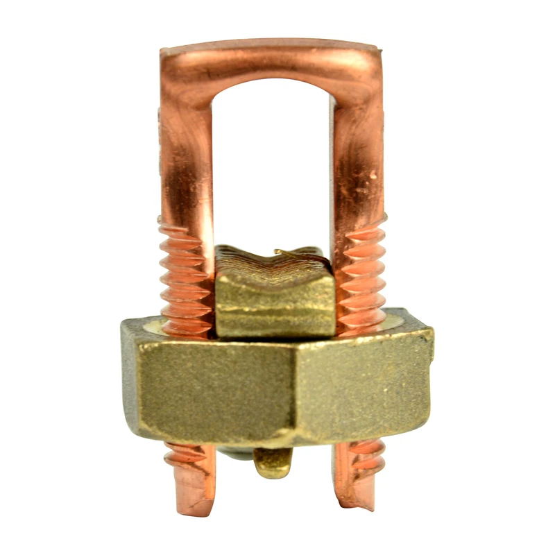Copper Split Bolt Connector, 2/0 Awg