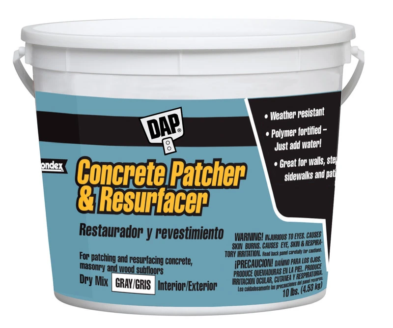 Bondex Concrete Resurfacer 10 Lb Gray - Fast-setting Polymer-fortified Patch